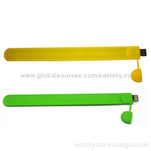 Wristband USB Drive, ESU-C43, Waterproof and Dust-proof, Capacity from 64MB to 32GBNew